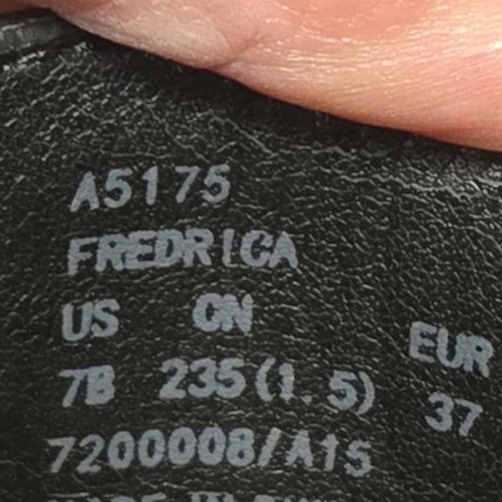 Coach Fredrica Black Pebble Grain Loafers - Picture 4 of 4